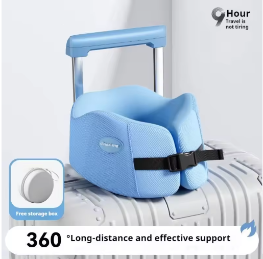 Memory Foam U-shaped Pillow Travel Neck Pillow