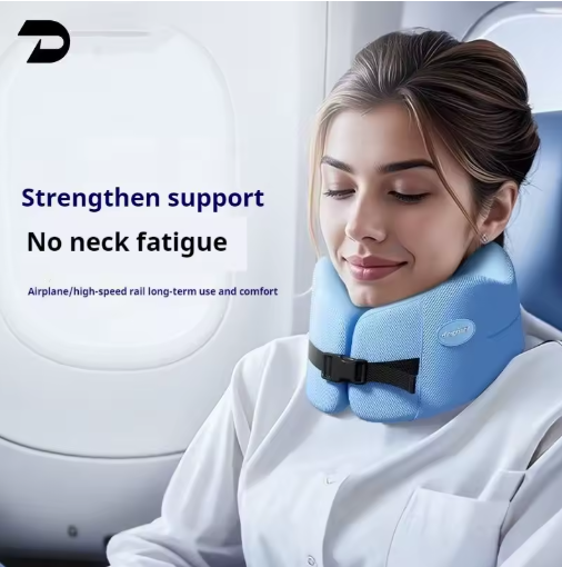 Memory Foam U-shaped Pillow Travel Neck Pillow